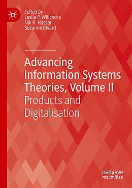 Couverture cartonnée Advancing Information Systems Theories, Volume II de 