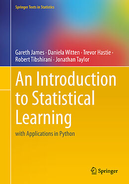 E-Book (pdf) An Introduction to Statistical Learning von Gareth James, Daniela Witten, Trevor Hastie