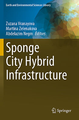 Couverture cartonnée Sponge City Hybrid Infrastructure de 