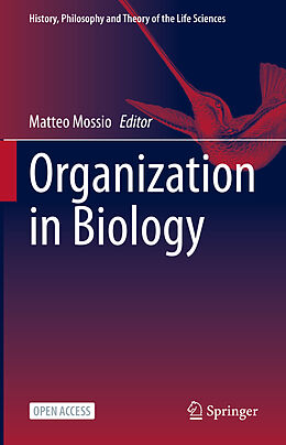 Fester Einband Organization in Biology von 