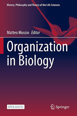 Kartonierter Einband Organization in Biology von 