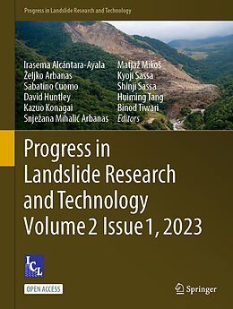 Livre Relié Progress in Landslide Research and Technology, Volume 2 Issue 1, 2023 de 