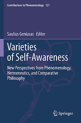 Couverture cartonnée Varieties of Self-Awareness de 