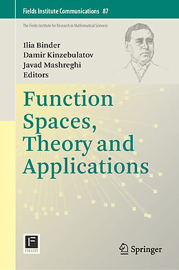 eBook (pdf) Function Spaces, Theory and Applications de 