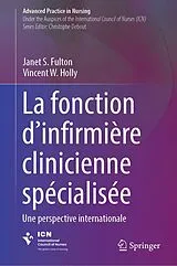 Fester Einband La fonction d'infirmière clinicienne spécialisée von 