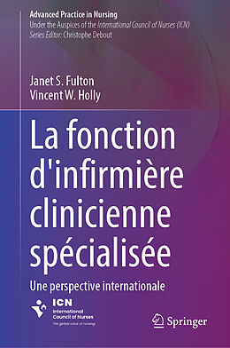 Livre Relié La fonction d'infirmière clinicienne spécialisée de 