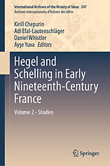 eBook (pdf) Hegel and Schelling in Early Nineteenth-Century France de 