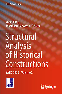 Couverture cartonnée Structural Analysis of Historical Constructions de 