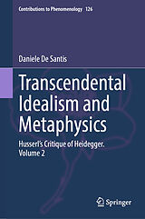 E-Book (pdf) Transcendental Idealism and Metaphysics von Daniele De Santis
