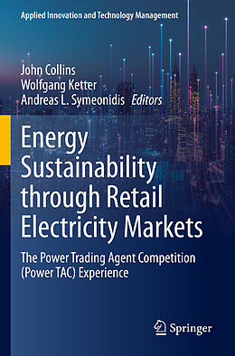 Couverture cartonnée Energy Sustainability through Retail Electricity Markets de 