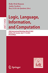 eBook (pdf) Logic, Language, Information, and Computation de 