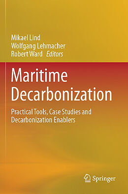 Couverture cartonnée Maritime Decarbonization de 