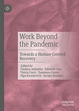 Livre Relié Work Beyond the Pandemic de 