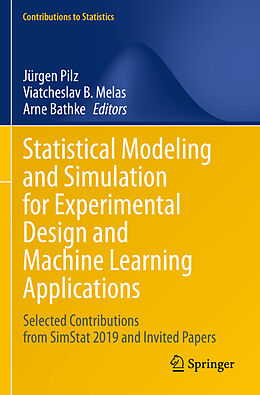 Couverture cartonnée Statistical Modeling and Simulation for Experimental Design and Machine Learning Applications de 