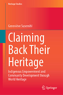 Livre Relié Claiming Back Their Heritage de Geneviève Susemihl