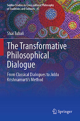 Couverture cartonnée The Transformative Philosophical Dialogue de Shai Tubali