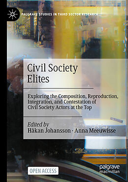 Couverture cartonnée Civil Society Elites de 