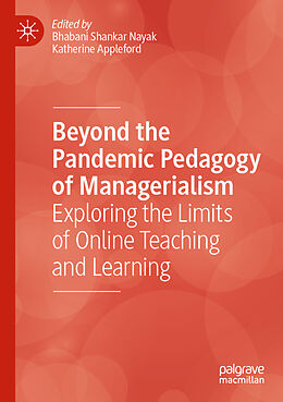 Couverture cartonnée Beyond the Pandemic Pedagogy of Managerialism de 