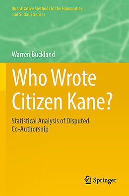 Couverture cartonnée Who Wrote Citizen Kane? de Warren Buckland