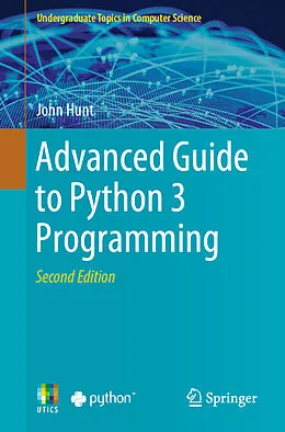 E-Book (pdf) Advanced Guide to Python 3 Programming von John Hunt