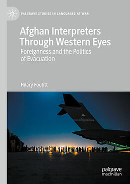 Livre Relié Afghan Interpreters Through Western Eyes de Hilary Footitt