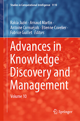 Livre Relié Advances in Knowledge Discovery and Management de 