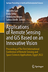 eBook (pdf) Applications of Remote Sensing and GIS Based on an Innovative Vision de 