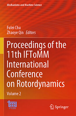 Couverture cartonnée Proceedings of the 11th IFToMM International Conference on Rotordynamics de 