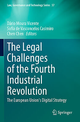 Couverture cartonnée The Legal Challenges of the Fourth Industrial Revolution de 