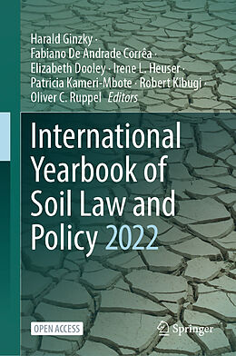 Livre Relié International Yearbook of Soil Law and Policy 2022 de 