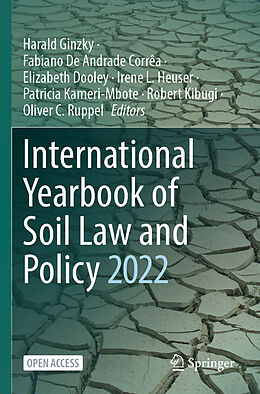 Couverture cartonnée International Yearbook of Soil Law and Policy 2022 de 