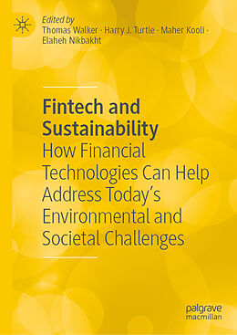 Livre Relié Fintech and Sustainability de 