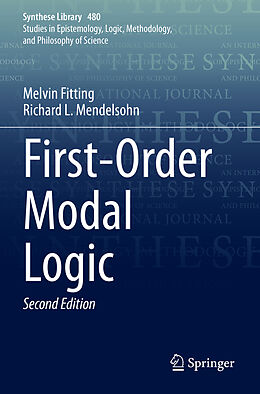 Couverture cartonnée First-Order Modal Logic de Richard L. Mendelsohn, Melvin Fitting