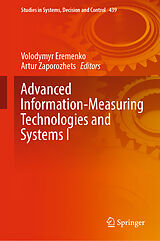 eBook (pdf) Advanced Information-Measuring Technologies and Systems I de 