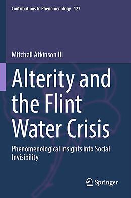 Couverture cartonnée Alterity and the Flint Water Crisis de Mitchell Atkinson III