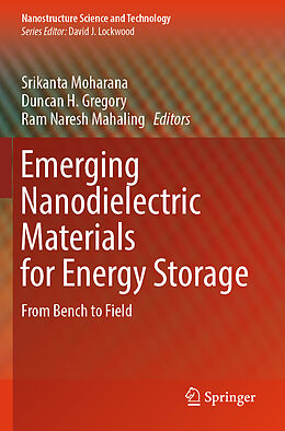 Couverture cartonnée Emerging Nanodielectric Materials for Energy Storage de 