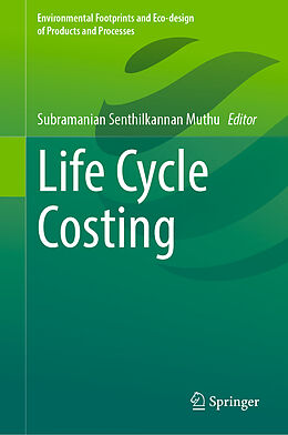 Livre Relié Life Cycle Costing de 