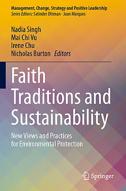 Couverture cartonnée Faith Traditions and Sustainability de 