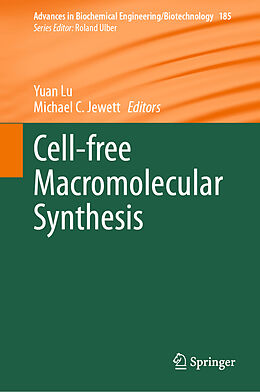 Livre Relié Cell-free Macromolecular Synthesis de 