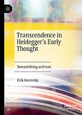 eBook (pdf) Transcendence in Heidegger's Early Thought de Erik Kuravsky