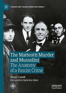 Livre Relié The Matteotti Murder and Mussolini de Mauro Canali