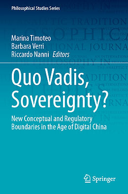 Couverture cartonnée Quo Vadis, Sovereignty? de 