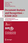 E-Book (pdf) Document Analysis and Recognition - ICDAR 2023 von