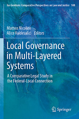 Couverture cartonnée Local Governance in Multi-Layered Systems de 