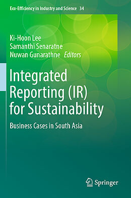 Couverture cartonnée Integrated Reporting (IR) for Sustainability de 