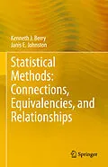 E-Book (pdf) Statistical Methods: Connections, Equivalencies, and Relationships von Kenneth J. Berry, Janis E. Johnston