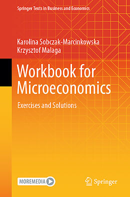 Couverture cartonnée Workbook for Microeconomics de Krzysztof Malaga, Karolina Sobczak-Marcinkowska