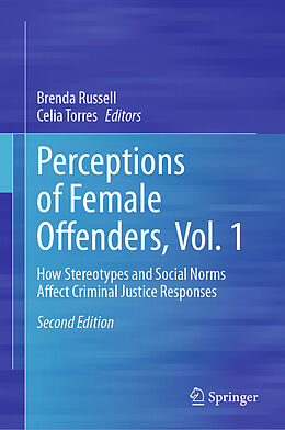 Livre Relié Perceptions of Female Offenders, Vol. 1 de 