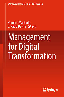 Livre Relié Management for Digital Transformation de 