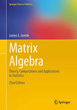 E-Book (pdf) Matrix Algebra von James E. Gentle